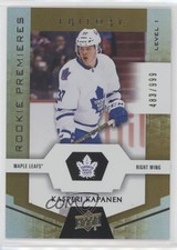 2016 Upper Deck Trilogy Rookie Premieres Level 1 483/999 Kasperi Kapanen #78 fm0