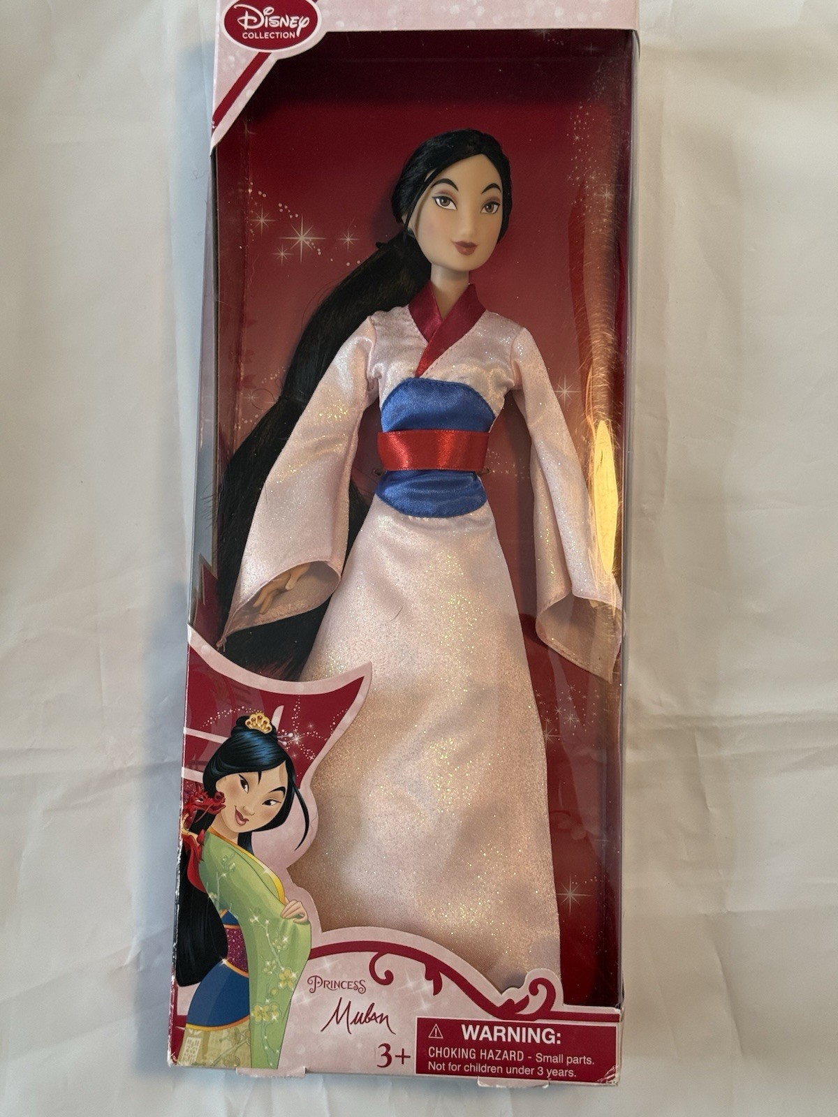 Disney Collection-Princess Mulan Doll-In Box-11 Inches
