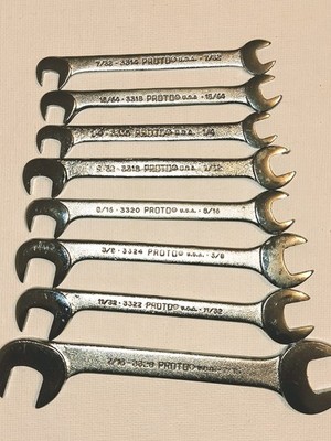 Proto Professional Vintage Wrenches New