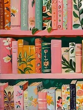 Mosaflare 5D Bookshelf Diamond Painting Kits for Adults 12x16 inches, KM788-1