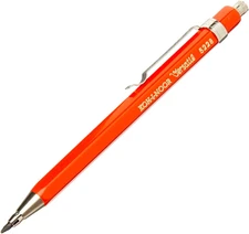 2mm Diameter Short Mechanical Clutch Lead Holder Pencil - Red
