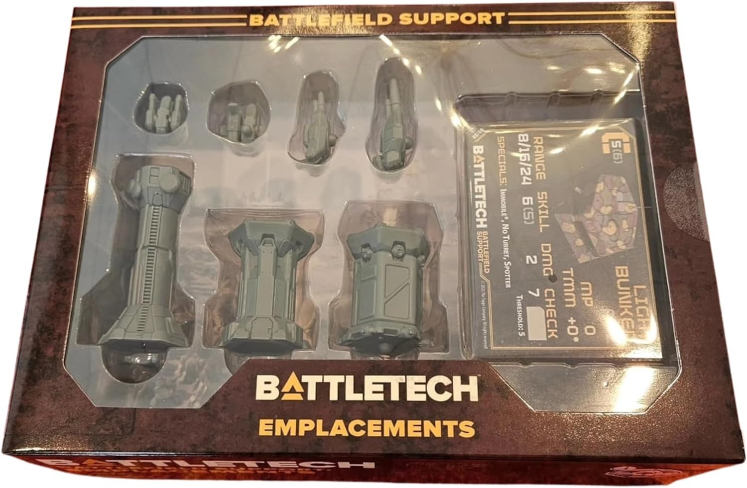 Catalyst Game Labs BattleTech: Battlefield Support Emplacements