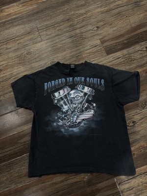 90s 3D Emblem Harley Davidson Vintage Tshirt