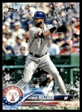 2018 Topps Holiday Nomar Mazara #171