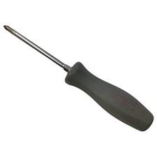 Snap-on Pozidriv Screwdriver #2 SDDZ42 Sold As Pictured Mechanic Tool USA Gray