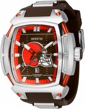 NEW - INVICTA Men's 42811 - NFL CLEVELAND BROWNS Quartz S1 DIABLO Ltd Ed. WATCH