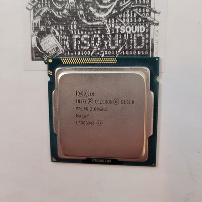 Intel Celeron G1610 CPU 2.60GHz SR10K LGA 1155 Dual-Core Desktop Processor