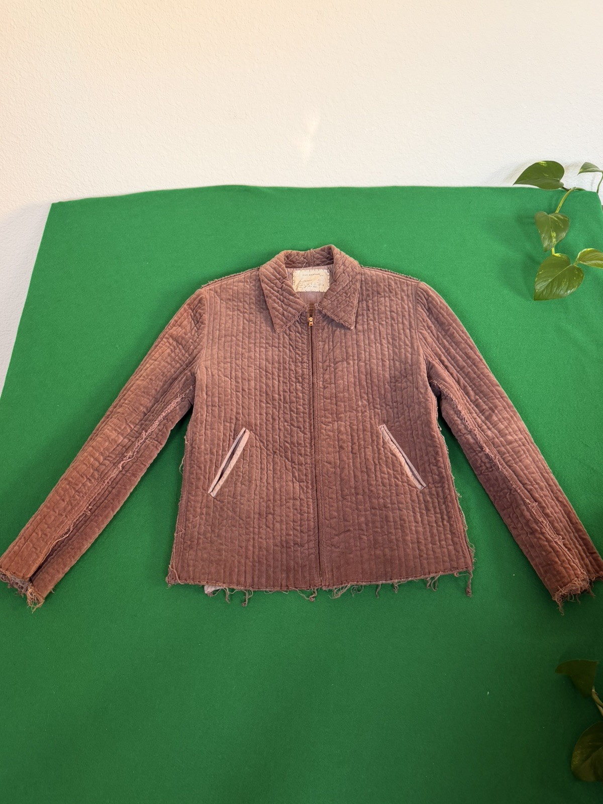 Gary Graham Vintage  100% cotton Armor Jacket  Long Sleeve Rare Limited
