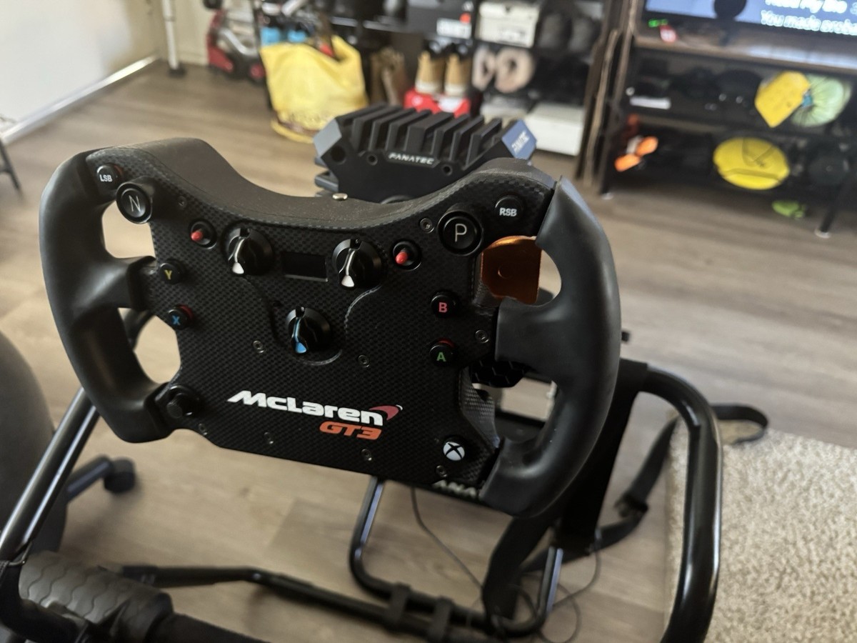 Fanatec CSL DD 8 NM with McLaren Wheel, Pedals, Next Level