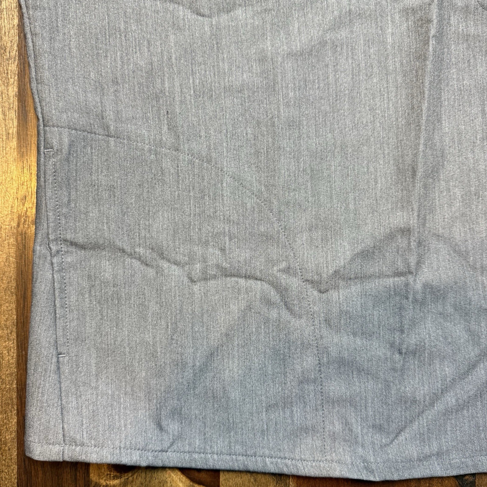 Fabletics Evolve Oversized Scrub Top Gray Womens … - image 6