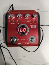 Zoom B2 Bass Guitar Multi-Effects Pedal w/ Po...