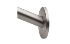 Moen 21025BS 60 in. Curved Shower Rod Only in Brushed Stainless Steel