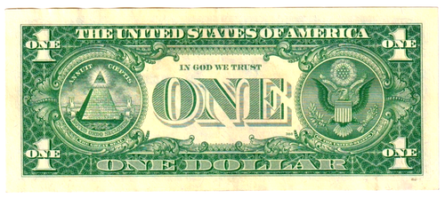 1957-A $1 United States Silver Certificate UNC Fancy SN# 78577514 Fr. 1620 - Picture 2 of 3