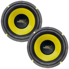 Pyle PLG64 6.5'' 300 Watt Max Power Mid Bass Woofer DJ Pro Audio Speakers (Pair)