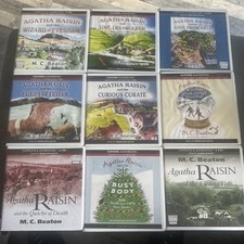 Agatha Raisin Unabridged Audio Book Collection (CD) - MC Beaton, Penelope Keith