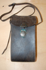 Antique 1910-1940 A1 Eastman Kodak Leather Camera Carry Case Stamped on latch