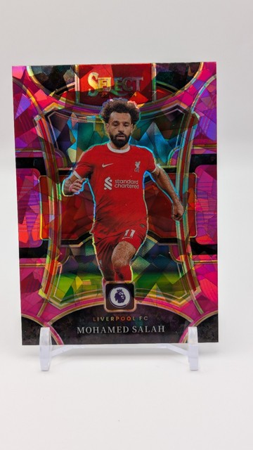 2023-24 Panini Select Premier League - Mohamed Salah #151 Pink Cracked Ice