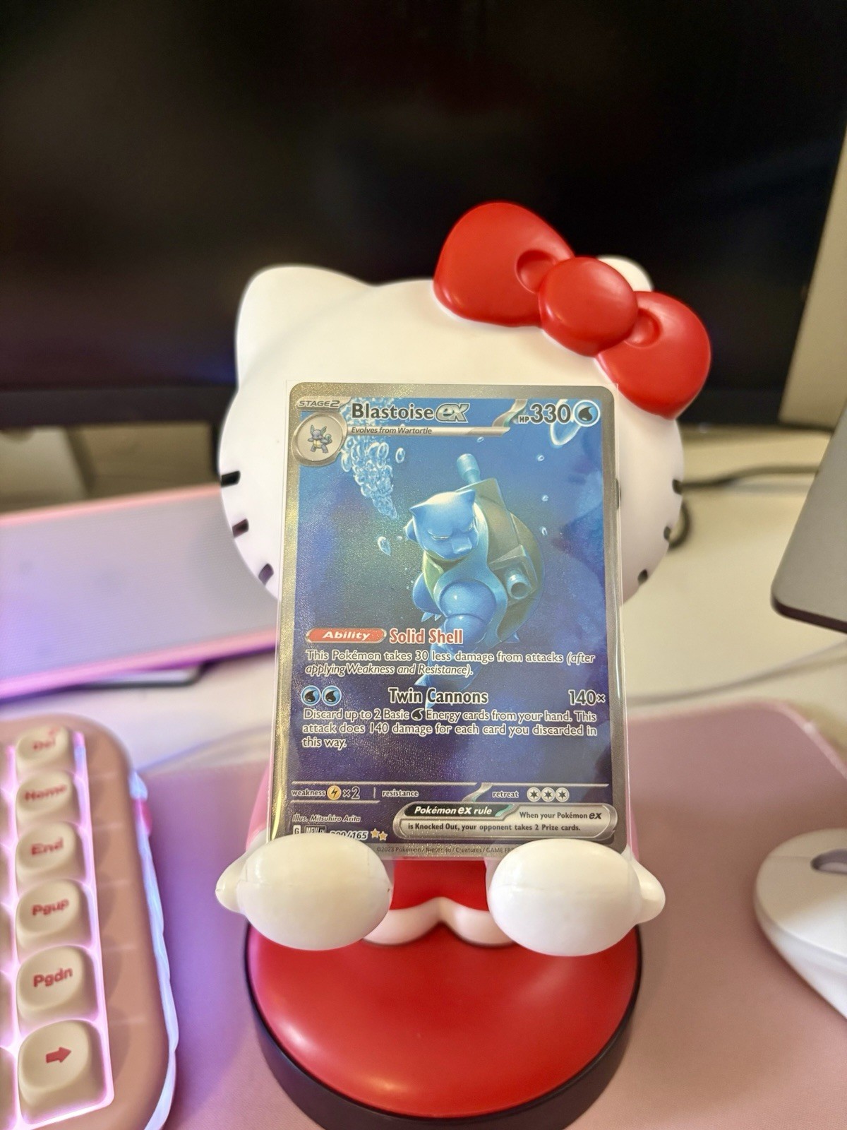 Blastoise ex - 200/165 #200/165 (Holo) (LP) SV: Scarlet & Violet 151 MEW Pokemon