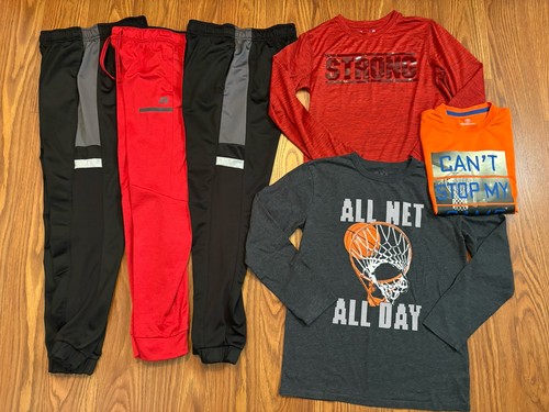 Boys Activewear Mixed Back To School Pants Shirts Lot XL 14-16
