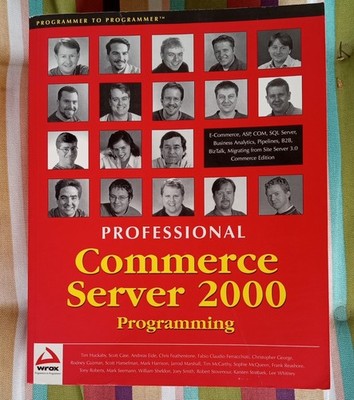 Professional Commerce Server 2000 Programming