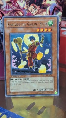 Yu-Gi-Oh TCG 1996 Goe Goe The Gallant Ninja 1st Edition FOTB-EN024 Force Breaker