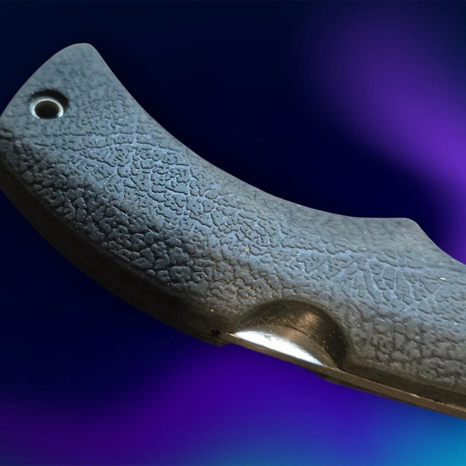 Blackie Collins Meyerco Design Lockback Knife Partial Serrated Folding - Image 4 of 4