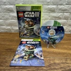 LEGO Star Wars III: The Clone Wars (Microsoft Xbox 360, 2011) CIB Refurbished