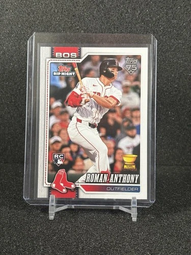 Roman Anthony RC Rookie 2026 Topps Hobby Rip Night Boston Red Sox Base