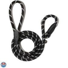 Dog Training Slip Leash, No Pull, Durable Reflective Lead, Puppy Heavy Duty L...
