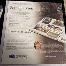 Creative Memories 12x12 Scrapbook Page Protectors Old Style Clear 15 Sheets
