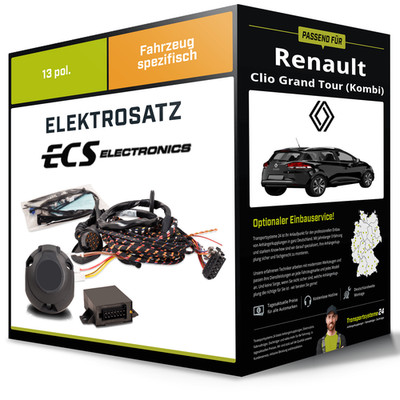 Elektrosatz 13-pol spezifisch für RENAULT Clio Grand Tour (Kombi) 13- NEU