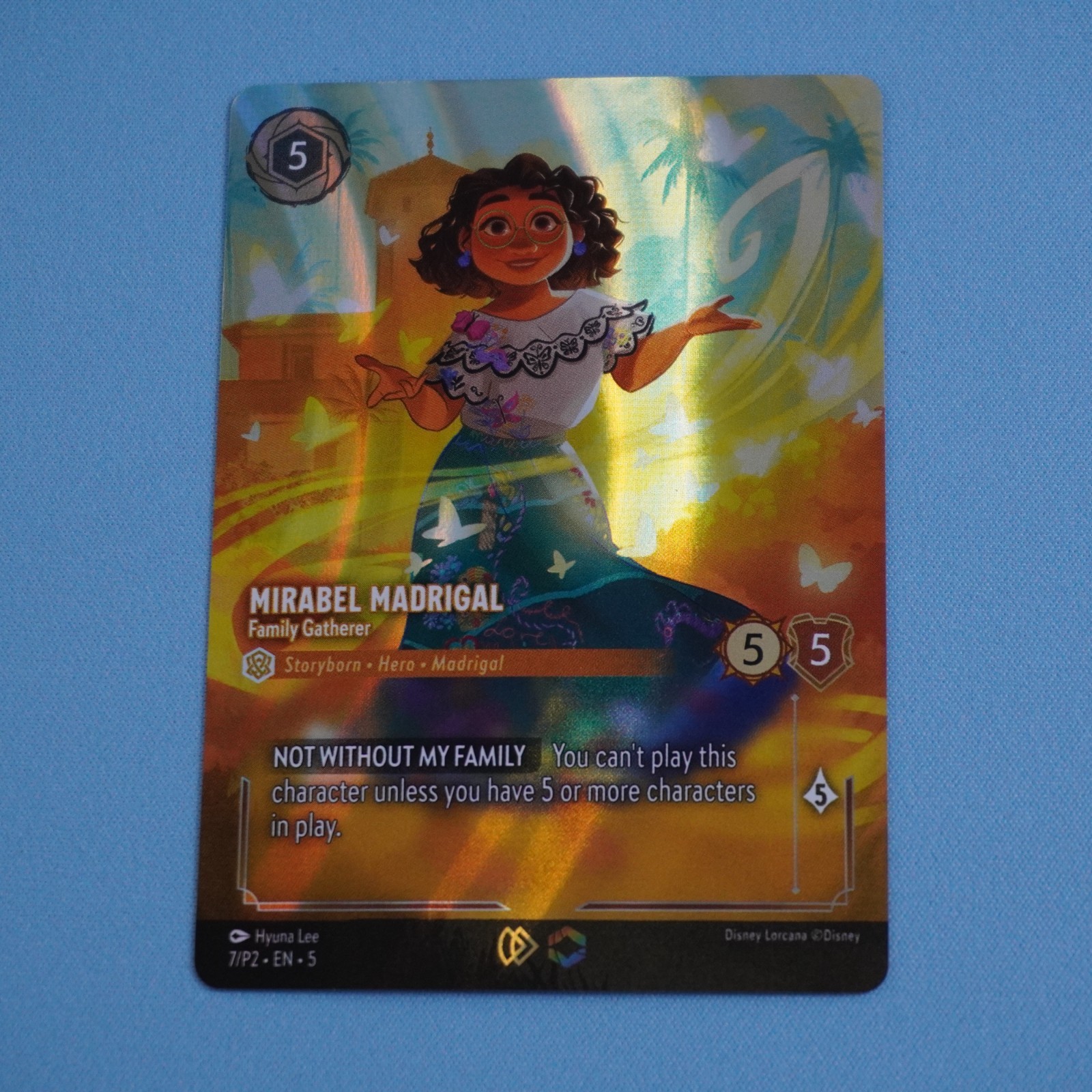 Disney Lorcana Mirabel Madrigal Family Gatherer Promo 7/P2 EN Foil