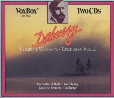 Radio Luxemborg Symphony Debussy: Complete Works for Orchestral Vol. 2 (CD)