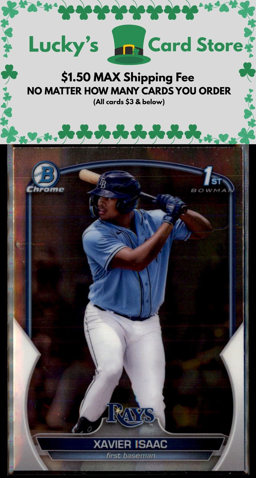2023 Bowman #BCP-145 Xavier Isaac Chrome Prospects 1st Bowman Rookie