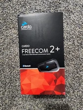 Cardo Freecom 2 Plus Bluetooth Intercom Motorcycle Headset Kit with Microphone