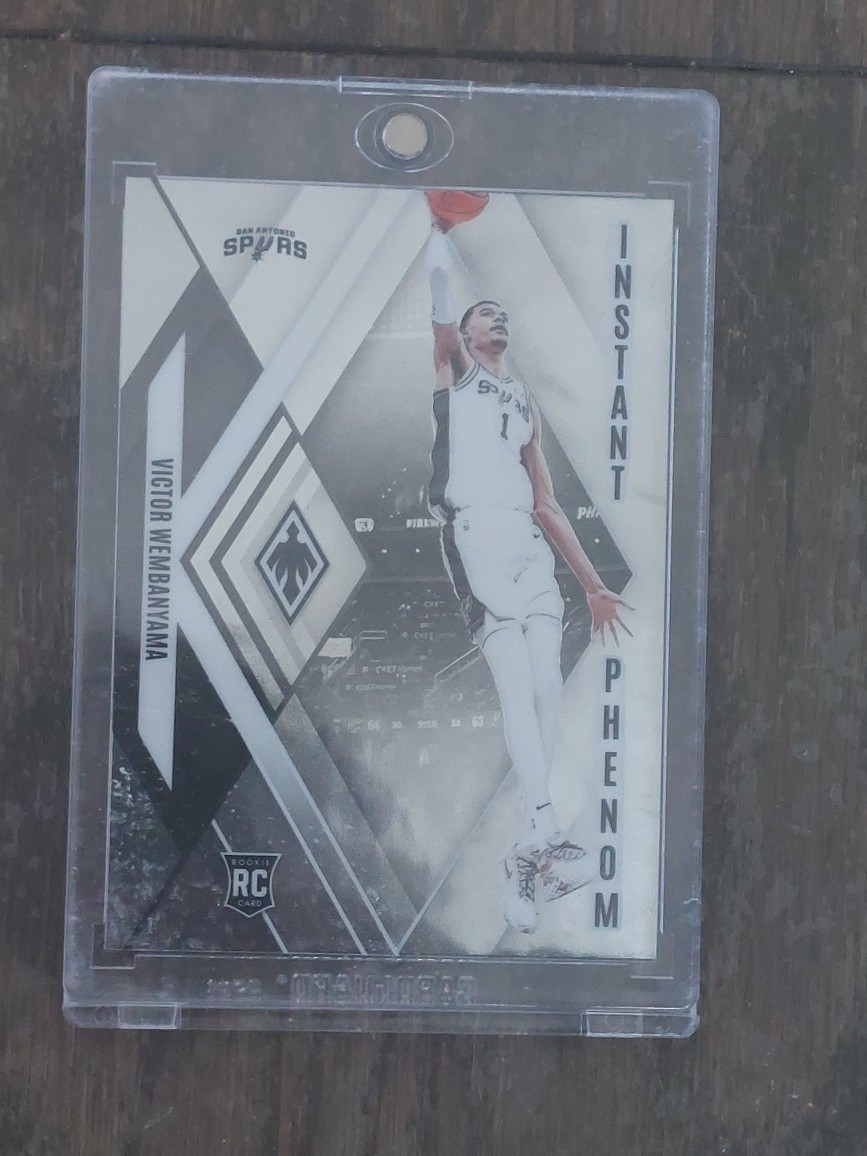 2023-24 Panini Phoenix - Instant Phenom Victor Wembanyama #13 Silver (RC)