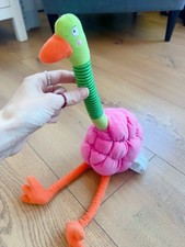 Ikea Pink Ostgichvwitg Rattle Plush Toy - Barnslig Struts