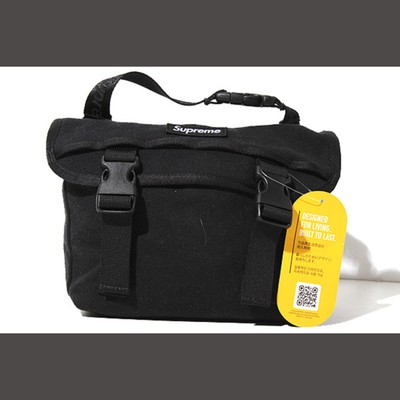 Supreme 2025SS Mini Messenger Bag Black Used