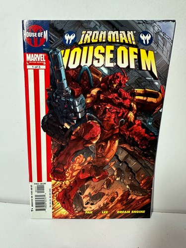 IRON MAN HOUSE OF M #1-3 (Marvel Comics 2005) -- #1 2 3 -- FULL Set - Picture 2 of 11