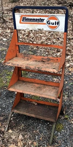 Gulf Cruismaster Vintage Gas Station Display