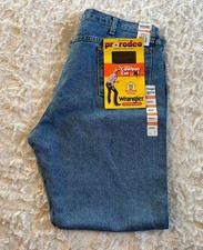 Wrangler Pro Rodeo Jeans  Men  Original Fit  Cowboy Cut  42x32  NEW