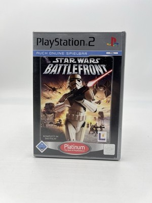 Sony Playstation 2 Spiel Star Wars Battlefront Platinum mit Anleitung Getestet