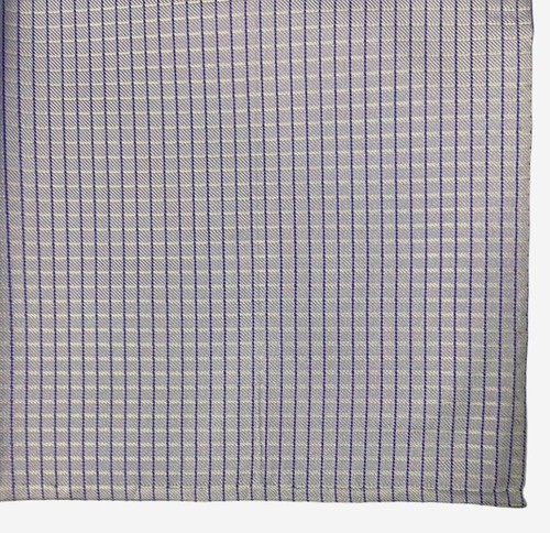 New CESARE ATTOLINI NAPOLI Purple Box Silk Print Pocket Square