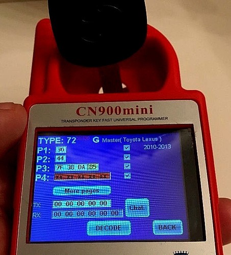 2Pcs TOY44G TOYOTA 2010-2014 G Chip Transponder Key With Programmer USA Seller - Picture 4 of 7