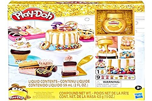 Hasbro E9437 Play-Doh Collection Gold Star Baker Playset-image