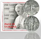2022 VATICAN OFFICIAL MEDAL Silver (Peace in Ukraine). The proceeds will go to Ukraine