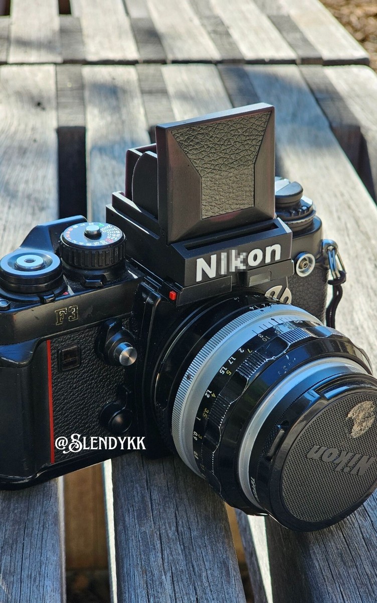 フィルムカメラ NIKON F3 DW-3 Nikon F3 Camera with DW-3 Waist Level Finder | Blue Moon Camera