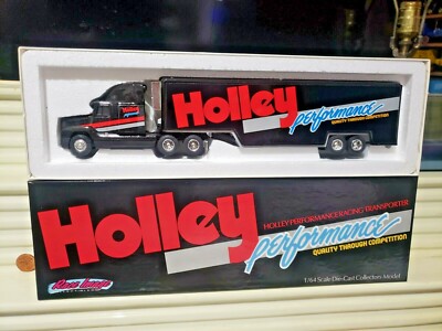 Ertl Race Image 1993 Limited Edn 1/64 HOLLEY PERFORMANCE RACING Transporter MiB