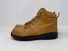 Nike Youth Manoa Leather Boots (GS) Wheat Black BQ5372 700 Multi Size