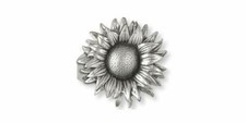 Sunflower Ring Jewelry Sterling Silver Handmade Flower Ring SF2-R